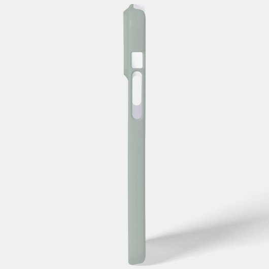 エレガントセージパーソナライズされたグリーン名 – Case-Mate iPhoneケース (裏面 / 左)