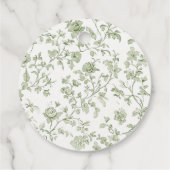 エレガントセージ結婚Chinoiserie's フェイバータグ (裏面)