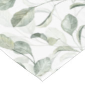 エレガントセージ緑離れ水色パターン テーブルクロス (アングル)