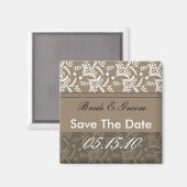 エレガントセーブザデートマグネット。 マグネット (正面/裏面)