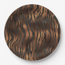 エレガントタイガーシック黒青銅スタイリッシュ