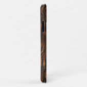 エレガントタイガーシック黒青銅スタイリッシュ Case-Mate iPhoneケース (裏面/右)