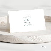 エレガントタイポグラフィグリ結婚ーン座席表 テーブルナンバー