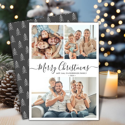 エレガントタイポグラフィ3数々の写真 シーズンカード