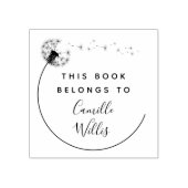 エレガントタンポポカスタムア本 ラバースタンプ (インプリント)