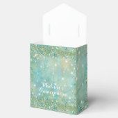 エレガントターコイズグリッター、キンセアニェラ フェイバーボックス (オープン)