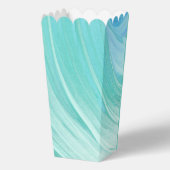 エレガントターコイズタイドビーチ結婚式 フェイバーボックス (裏面)