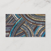 エレガントターコイズ連れ 名刺 (裏面)