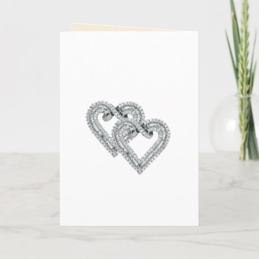 エレガントダイヤモンドブラックリボンプログラムカード プログラム (裏面)