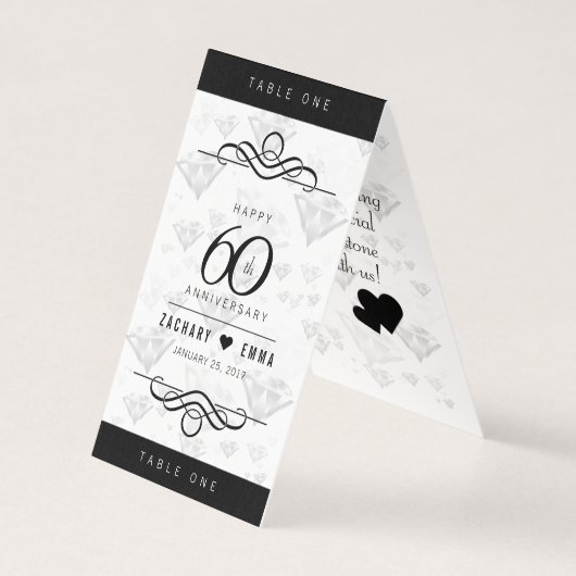 エレガントダイヤモンド結婚60周年 (裏面)