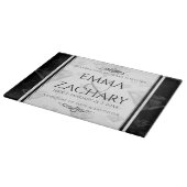 エレガントダイヤモンド結婚60周年 カッティングボード (角)