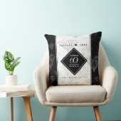 エレガントダイヤモンド結婚60周年 クッション (椅子)