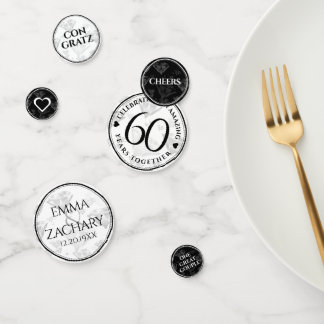 エレガントダイヤモンド結婚60周年 コンフェッティ