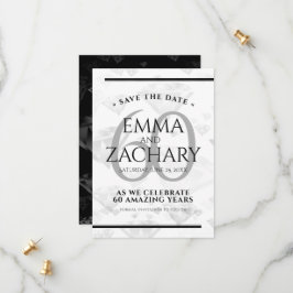 エレガントダイヤモンド結婚60周年 セーブザデート