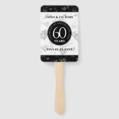 エレガントダイヤモンド結婚60周年 ハンドファン (裏面)