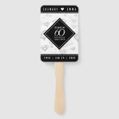 エレガントダイヤモンド結婚60周年 ハンドファン (裏面)