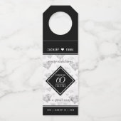 エレガントダイヤモンド結婚60周年 ボトルネックタグ (裏面)