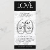 エレガントダイヤモンド結婚60周年 メニュー (裏面)