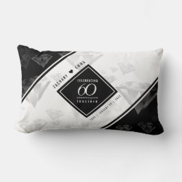 エレガントダイヤモンド結婚60周年 ランバークッション