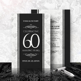 エレガントダイヤモンド結婚60周年 招待状