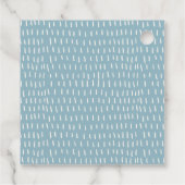 エレガントダスキークルーズシップ結婚パームシースケープ フェイバータグ (裏面)