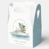 エレガントダスキークルーズシップ結婚パームシースケープ フェイバーボックス (オープン)