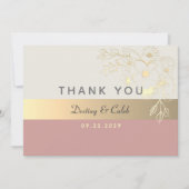 エレガントダスティバラ結婚ズ サンキューカード (正面)