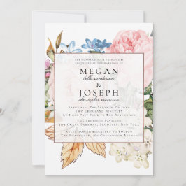 エレガントダスティバラ結婚ズ 招待状