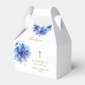 エレガントダスティブルーウォーターフローラバプテスマ フェイバーボックス (裏面サイド)