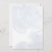 エレガントダスティブルーフローラ水結婚色 セーブザデート (裏面)