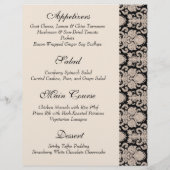 エレガントダマスクの結婚式 (裏面)