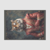 エレガントダンディ年老ビクトリアン虎 薄葉紙 (正面)