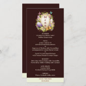 エレガントダーククリムゾンイースター結婚フォレスト (正面/裏面)