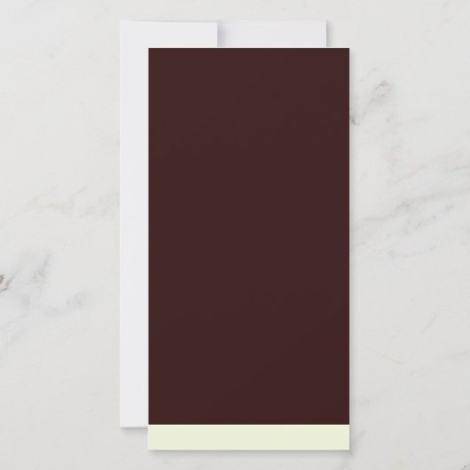 エレガントダーククリムゾンイースター結婚フォレスト (裏面)