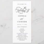 エレガントチャームス結婚クリプト式 プログラム (正面)