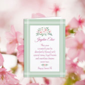 エレガントチャーム。甘パーソナライズされたい16誕生日カード カード