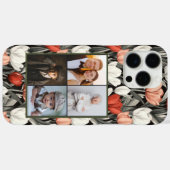 エレガントチューリップのカスタムフォトコラージュiPhoneケース Case-Mate iPhoneケース (裏面 (横))