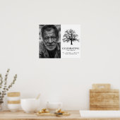 エレガントツリー | 追悼写真 ポスター (キッチン)