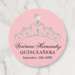 エレガントティアラピンクキンセスペインのーニェラカンス フェイバータグ