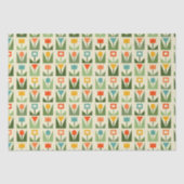 エレガントティッシュペーパーと抽象芸術春の花 薄葉紙 (正面)