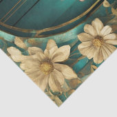 エレガントティール(緑がかった色)オリエンタルキツネクラフトティッシュペーパー 薄葉紙 (詳細)