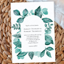 エレガントティール（緑がかった色）グリーンリー水モダン色結婚の