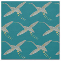 エレガントティール（緑がかった色）&グレー水色クレーンバード