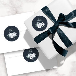 エレガントティール（緑がかった色）ミントフローラ ラウンドシール