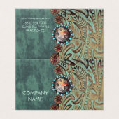 エレガントティール（緑がかった色）西の国の工具革 (外部フラット)