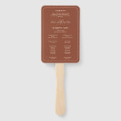 エレガントテラお洒落コタ結婚のファン ハンドファン (裏面)