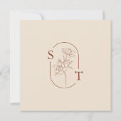 エレガントテラお洒落結婚コタ サンキューカード (裏面)