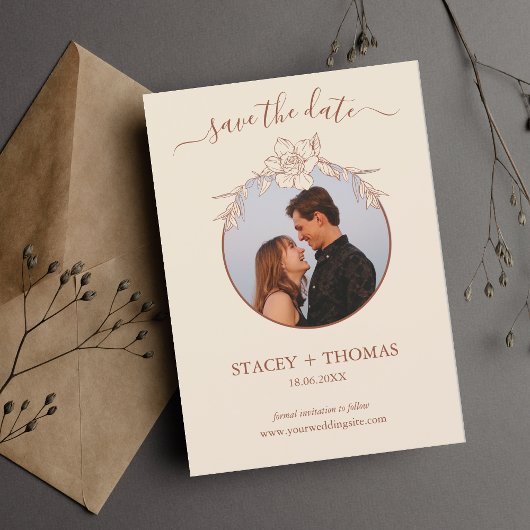 エレガントテラお洒落結婚コタ セーブザデート