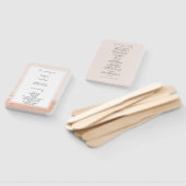 エレガントテラグラデーションコッタ水色 ハンドファン (組立なし)