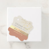 エレガントテラコッタ結婚の感謝 フェイバータグ (インサイチュ)